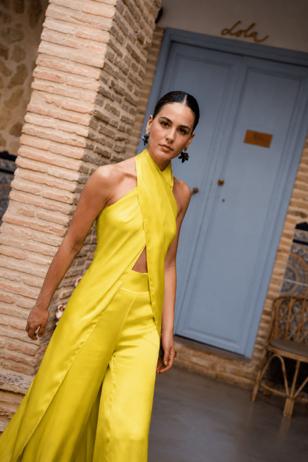 Top Mika Amarillo Limón