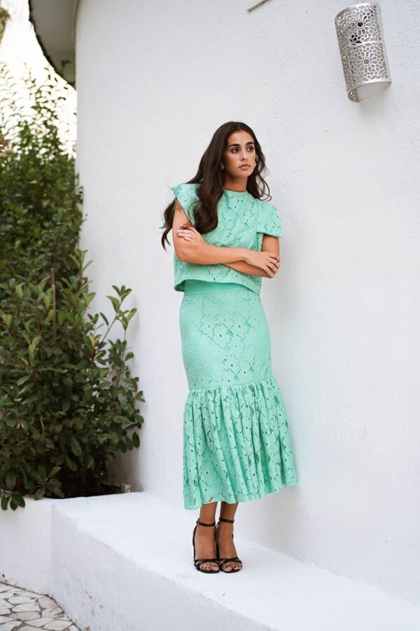Falda Serena Verde